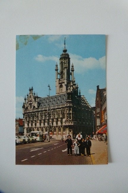 MIDDELBURG Stadhuis Klederdracht, Verzamelen, Ophalen, 1960 tot 1980, Ongelopen, Zeeland
