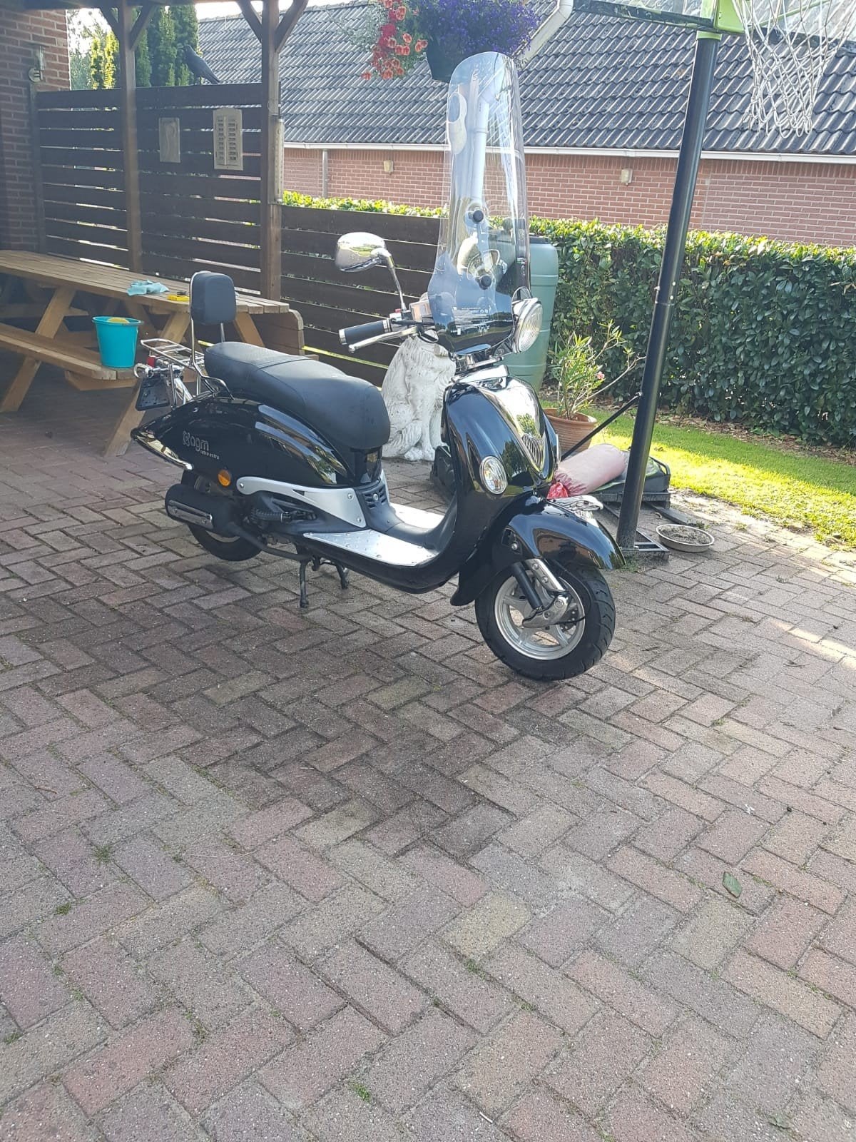 AGM Snorscooter  retro extra 2016 te koop, Fietsen en Brommers, Gebruikt, Benzine, Ophalen, Overige merken