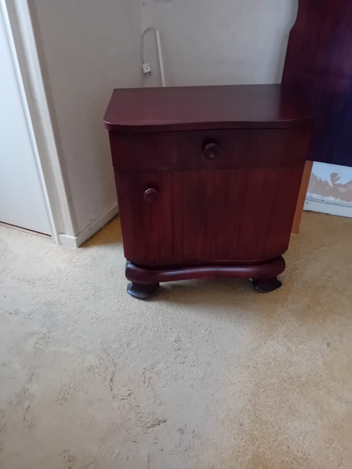 Art Deco nachtkastjes., Ophalen, Zo goed als nieuw, Tweepersoons