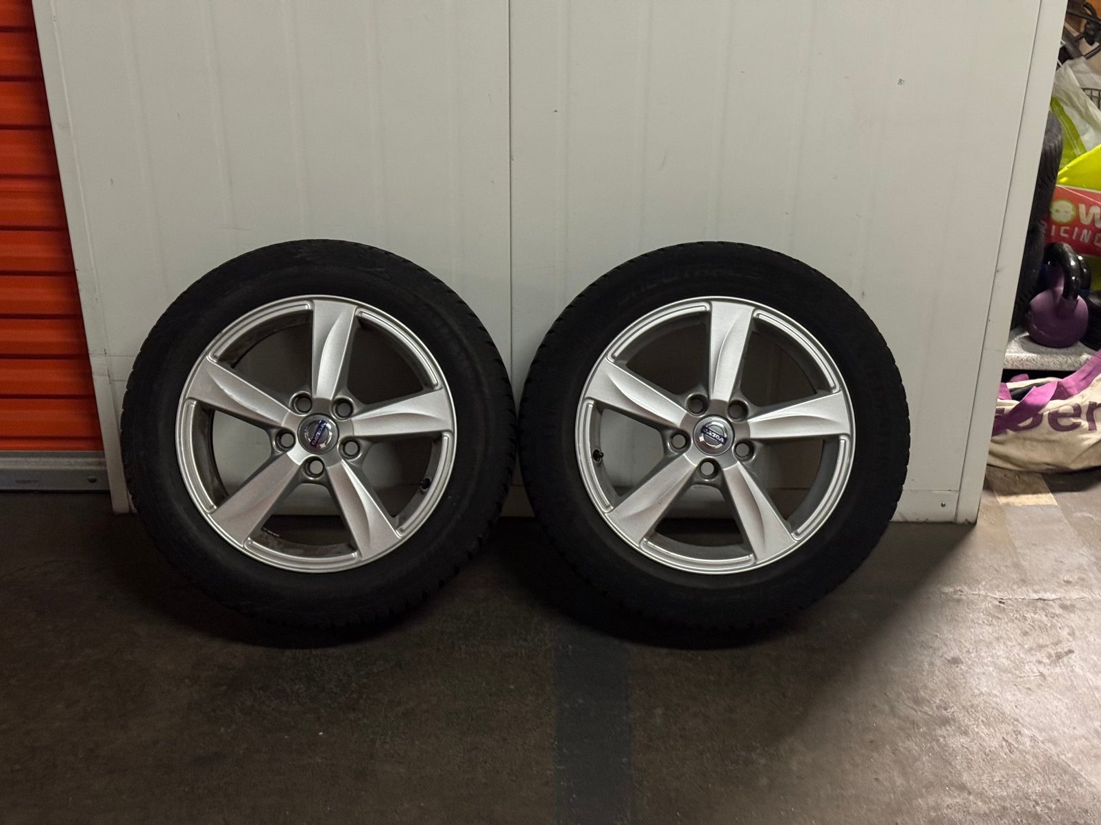 LM aluminum Velgen origineel Volvo en Saab, Auto-onderdelen, Ophalen, Gebruikt, 16 inch, Banden en Velgen