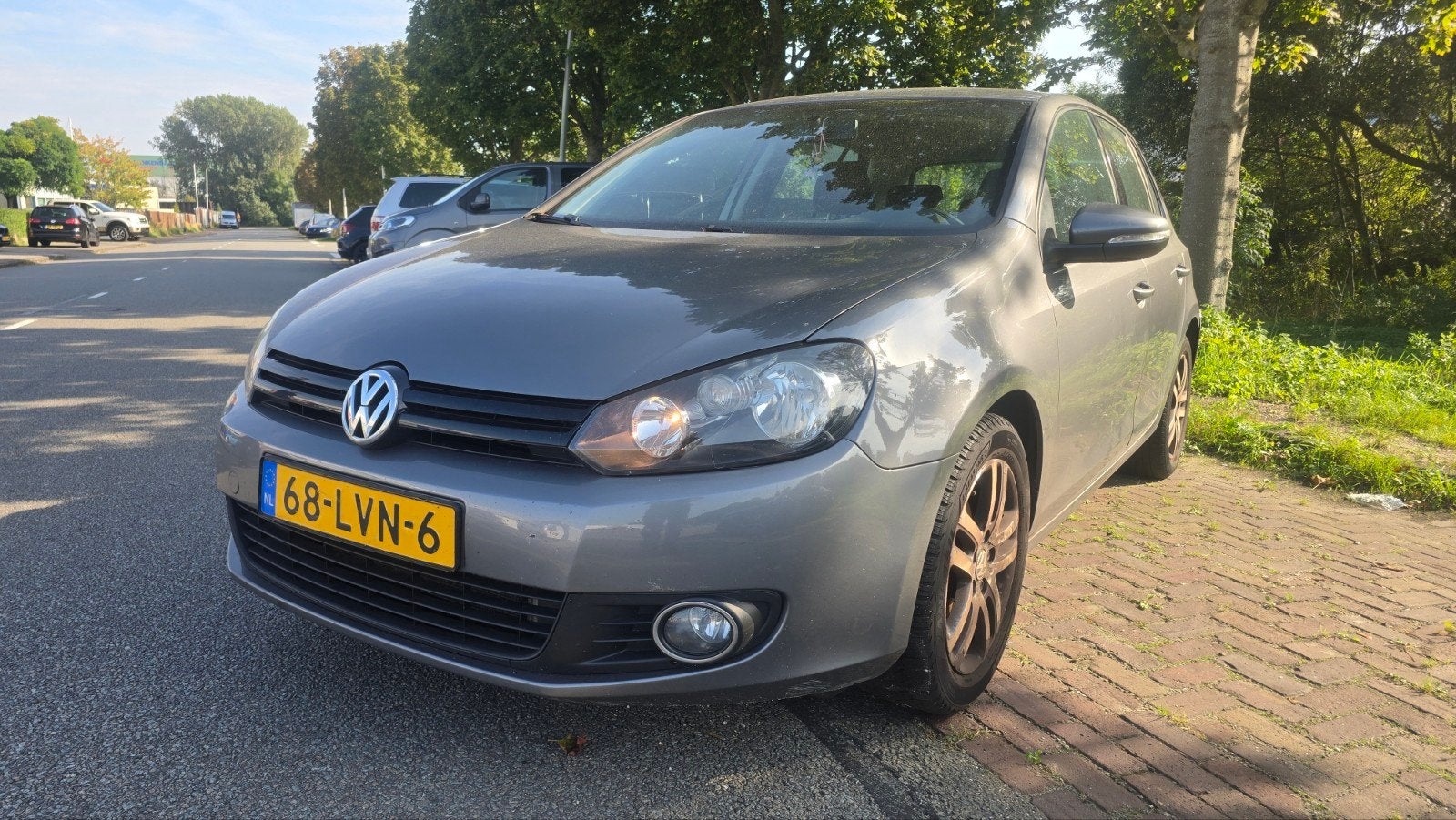 Volkswagen Golf 1.2 TSI 77KW 5D 2010 Grijs, Auto's, Voorwielaandrijving, Euro 5, Stof, Zwart