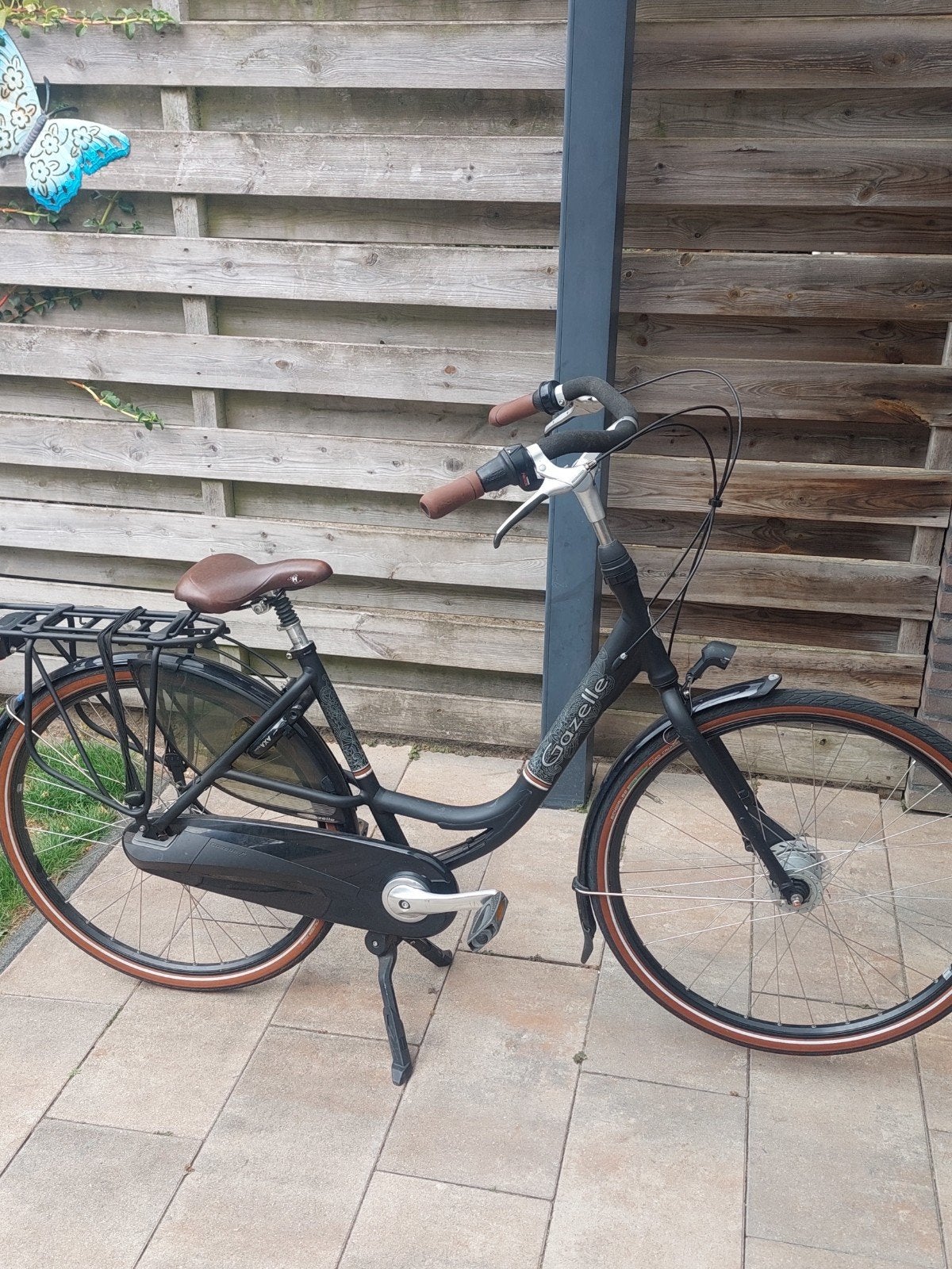 Gazelle Mamafiets met Yepp kinderzitje, Ophalen of Verzenden