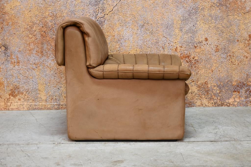IZG Staat unieke De Sede DS 86 design fauteuil in nekleer, De Sede, Ophalen of Verzenden, Zo goed als nieuw, 75 tot 100 cm