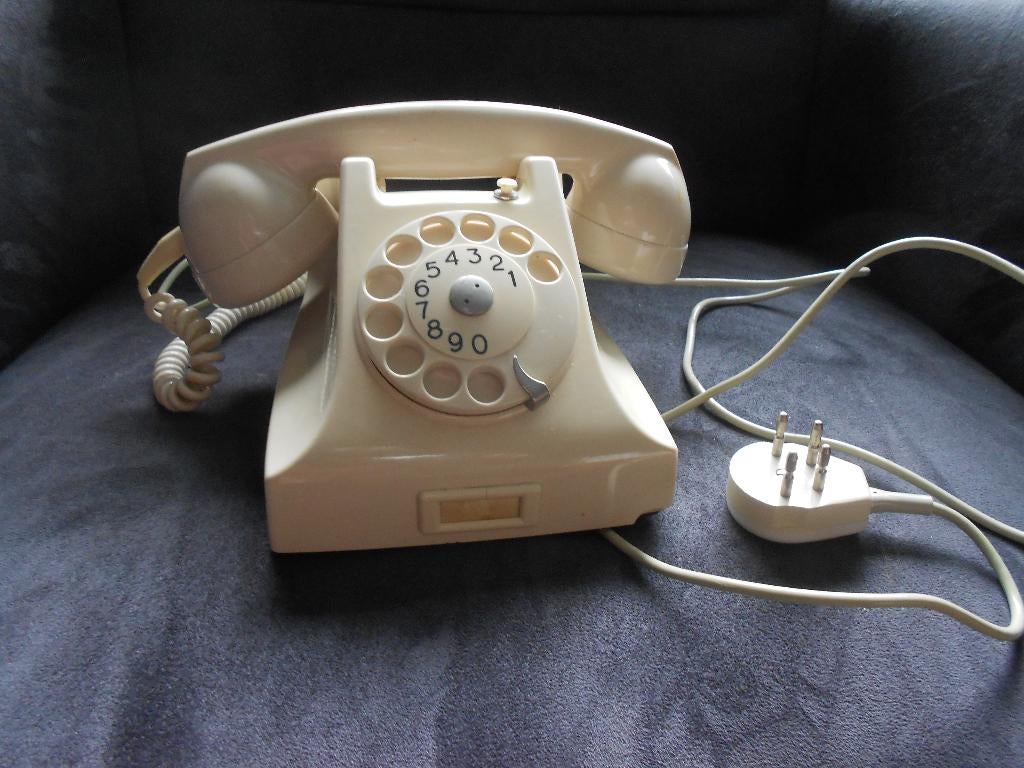 bakelieten PTT telefoon vintage bakeliet, Verzamelen, Ophalen, Gebruikt