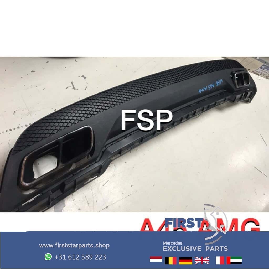 W176 A45 AMG Diffuser voor Mercedes A Klasse 2012-2018 45