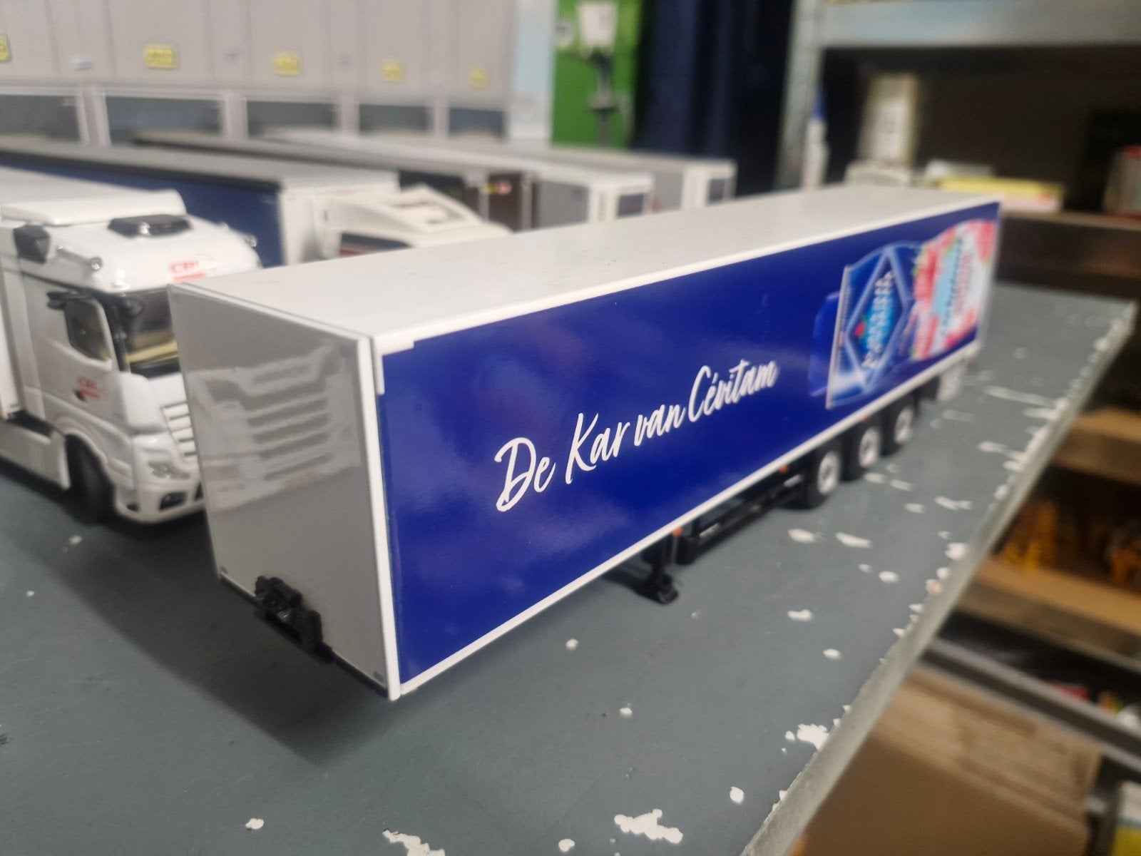 kastentrailer wsi karvan cevitam, Ophalen of Verzenden, Zo goed als nieuw, Bus of Vrachtwagen, Wsi