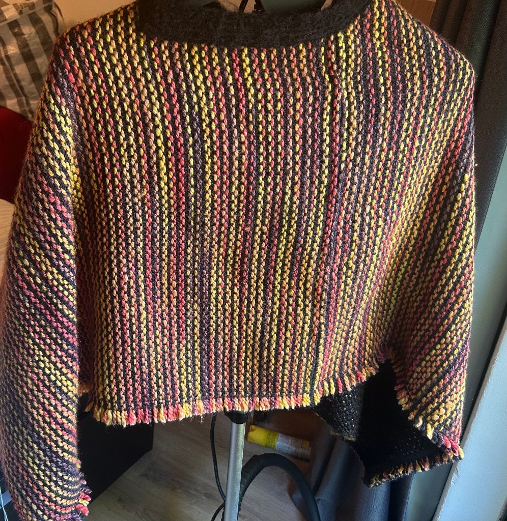 Nieuwe handgemaakte alpaca‑wol poncho uit Ecuador – uniek, Verzenden, Nieuw, Overige kleuren