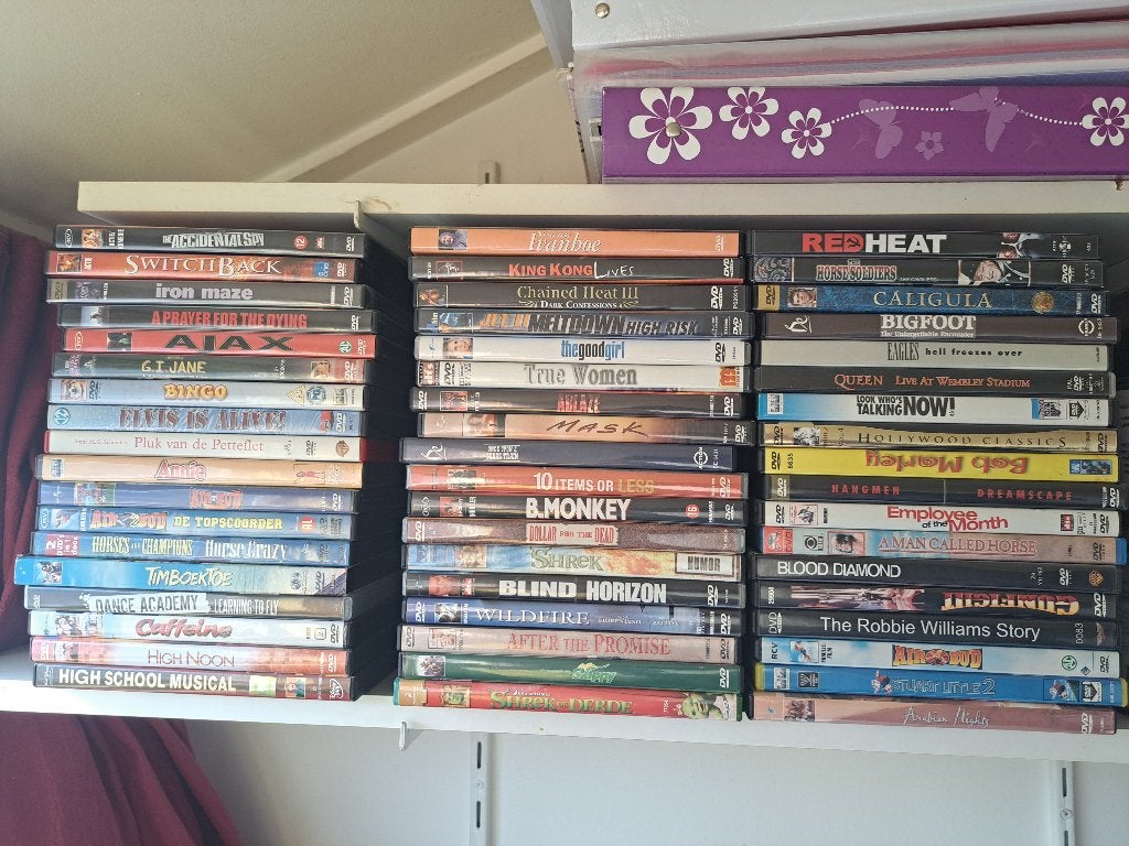 Dvd's te koop, Alle leeftijden, Ophalen, Gebruikt, Overige typen