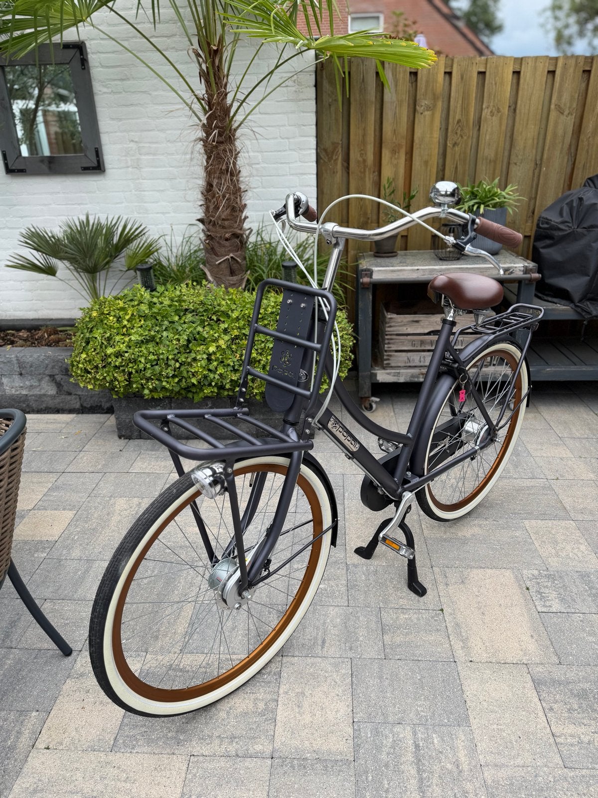 Popal Daily Dutch prestige n7 28 inch Zo goed als nieuw, Fietsen en Brommers, 53 tot 56 cm, Versnellingen, Zo goed als nieuw, Trommelrem