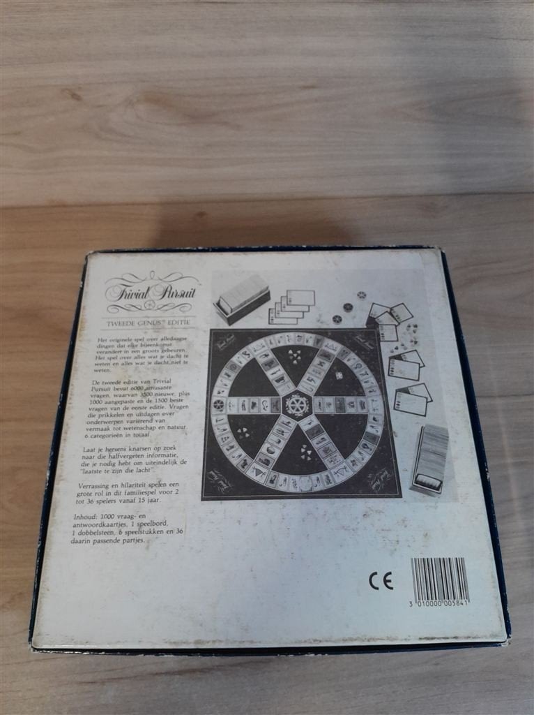 Trivial Pursuit - de tweede genus editie - triviant - s5589, Hobby en Vrije tijd, Gezelschapsspellen | Bordspellen, Verzenden