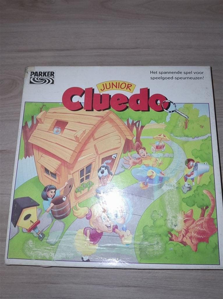 cluedo junior - s4926, Verzenden, Zo goed als nieuw