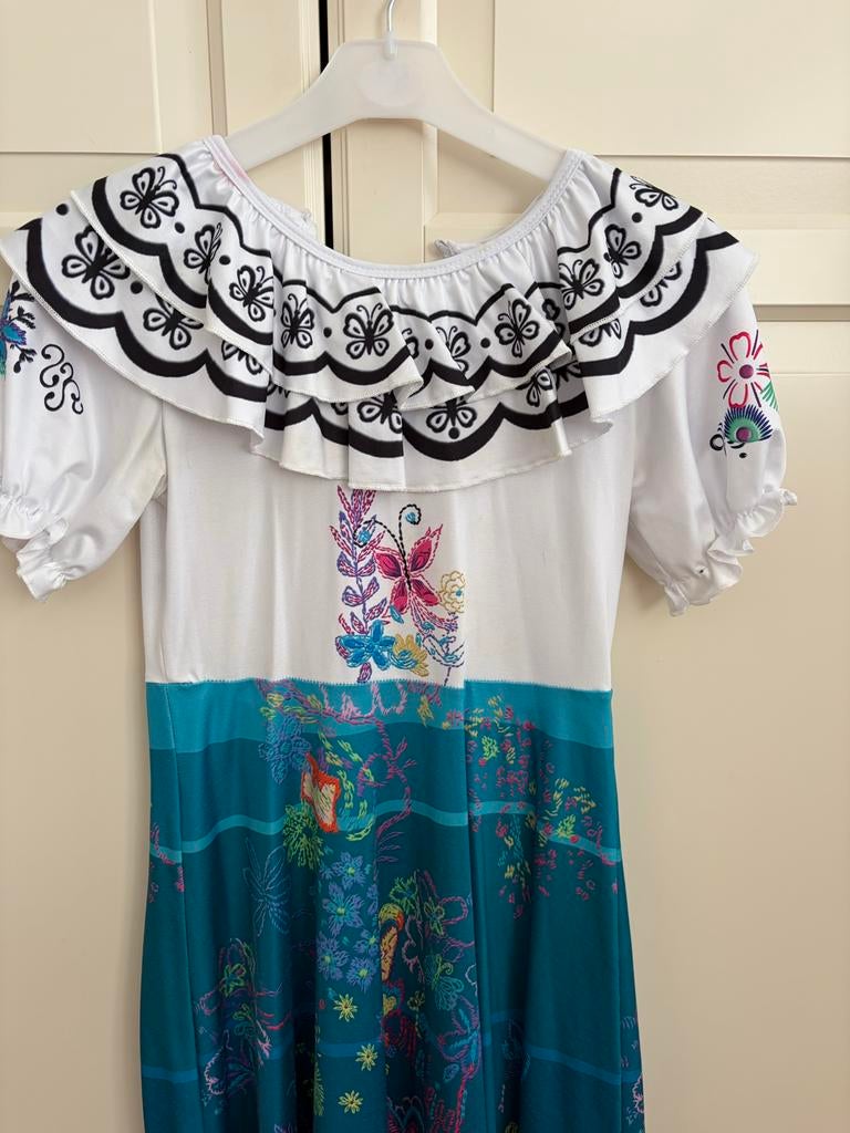 Encanto Mirabel Jurk - Feestjurk maat 122, Ophalen of Verzenden, Zo goed als nieuw, Meisje