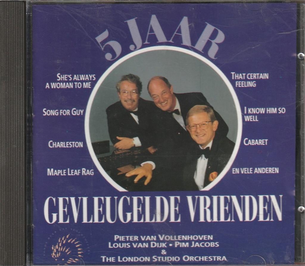 Cd : 5 jaar gevleugelde vrienden {3204}, Ophalen of Verzenden, Gebruikt