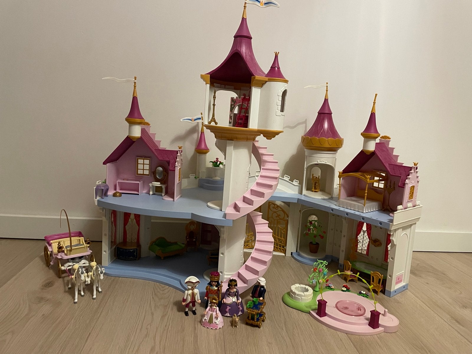 Playmobil Prinsessenkasteel, Kinderen en Baby's, Ophalen, Gebruikt, Complete set, Kasteel/Fort