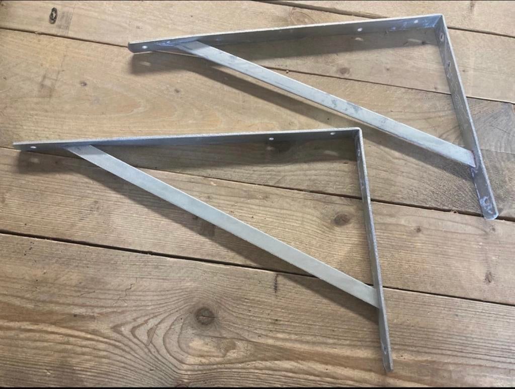 20 x  Elektrolytisch Verzinkte Plankdragers 50cm Diep, Ophalen of Verzenden, Nieuw