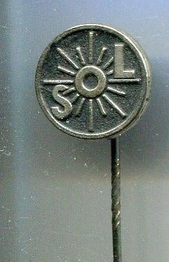 SOL Coöperatieve Olie en lijnkoekenfabriek Utrecht ( U_110 ), Verzenden, Zo goed als nieuw, Merk, Speldje of Pin
