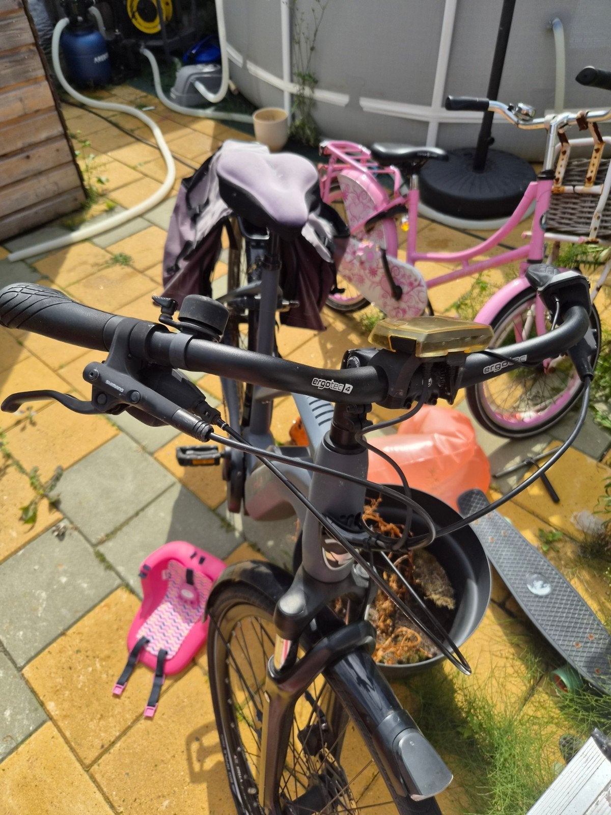 elektrische fiets, Fietsen en Brommers, Fietsen | Tandems, Ophalen, Minder dan 10 versnellingen, Gebruikt, Vering
