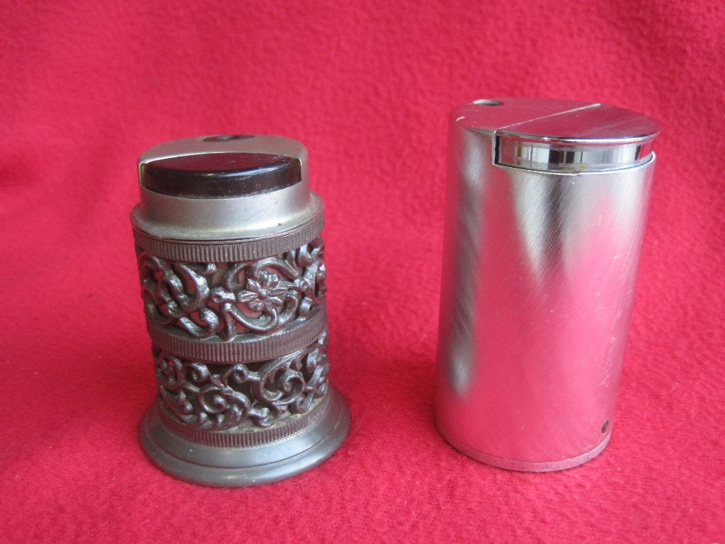 Tafelaanstekers jaren 60/70, Ophalen of Verzenden, Gebruikt, Aansteker