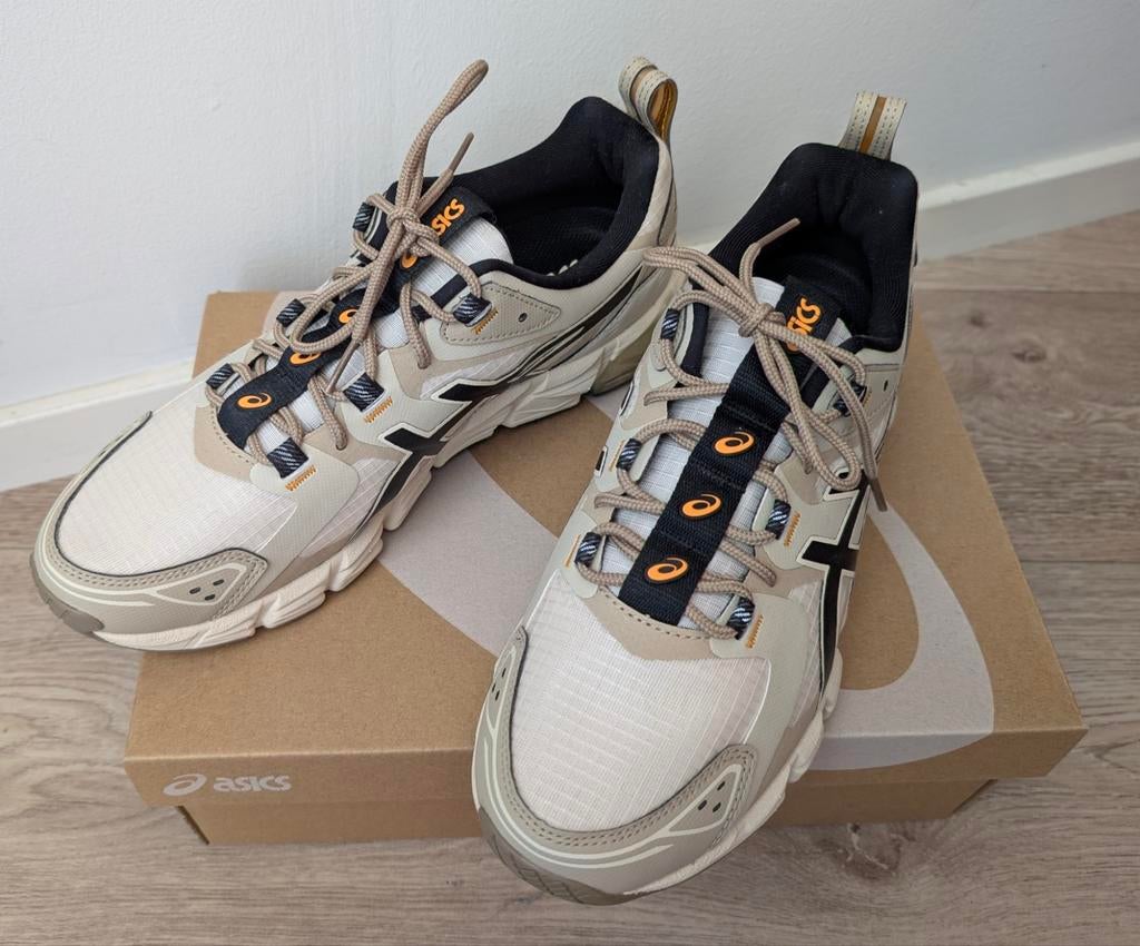 Asics Gel-Quantum 180 Witte Sneakers - Maat 42.5 (US 9), Wit, Ophalen of Verzenden, Asics, Sneakers of Gympen