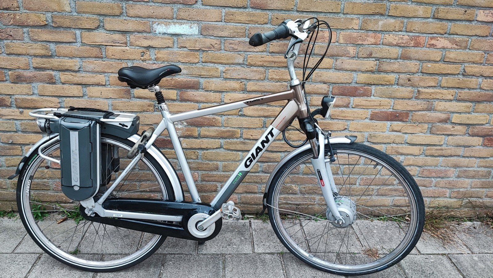 te koop goede giant elektrische heren fiets, Ophalen, Zo goed als nieuw, Giant, Versnellingen