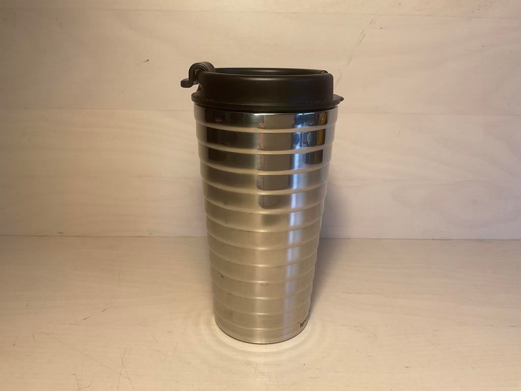 Touch Travel Mug - Zilver inhoud 345 ml nieuw, Ophalen of Verzenden, Zo goed als nieuw