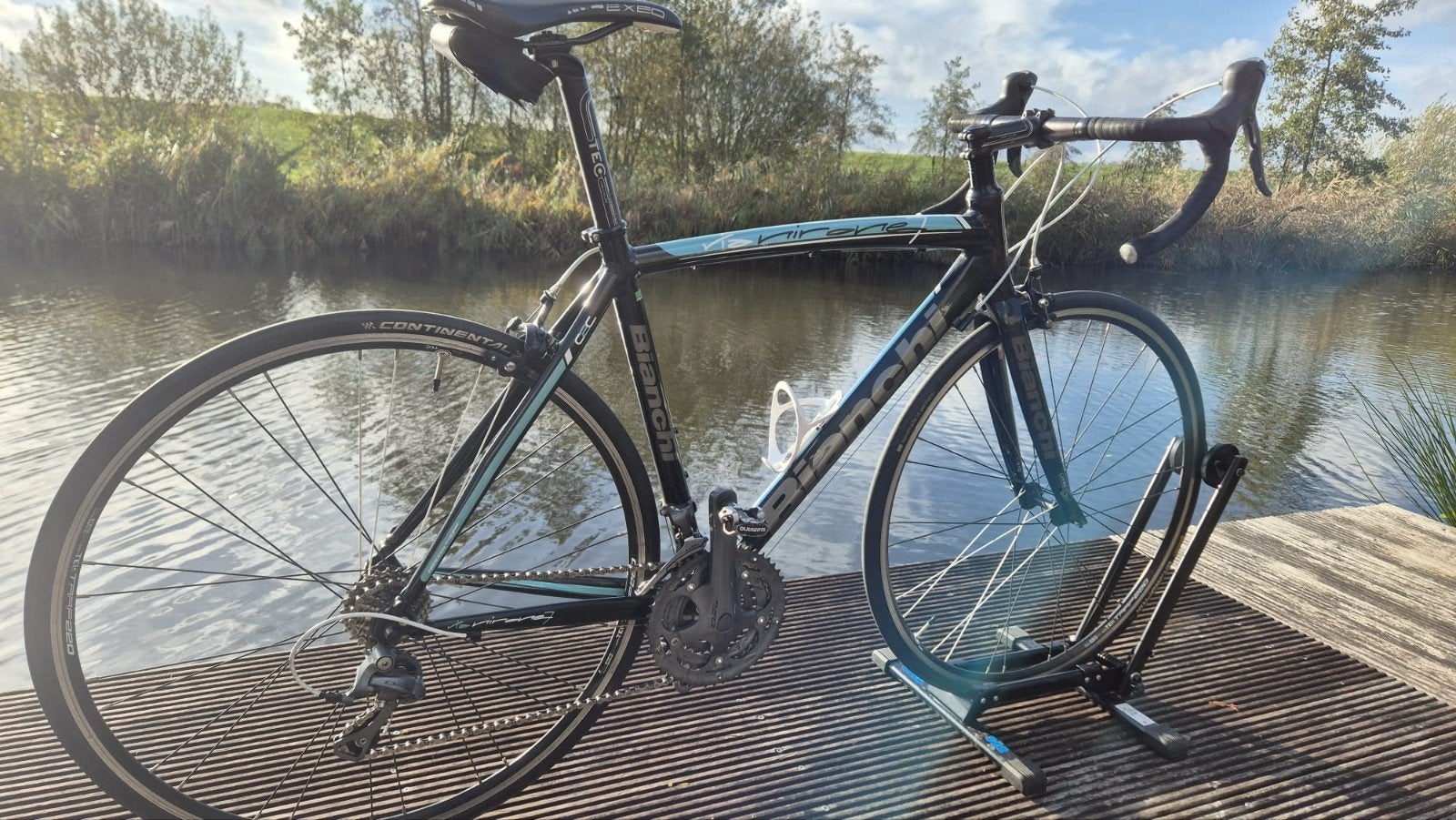 Bianchi Via Nirone 7 racefiets - Zo goed als nieuw, Velgrem, Aluminium, Zo goed als nieuw, Meer dan 20 versnellingen