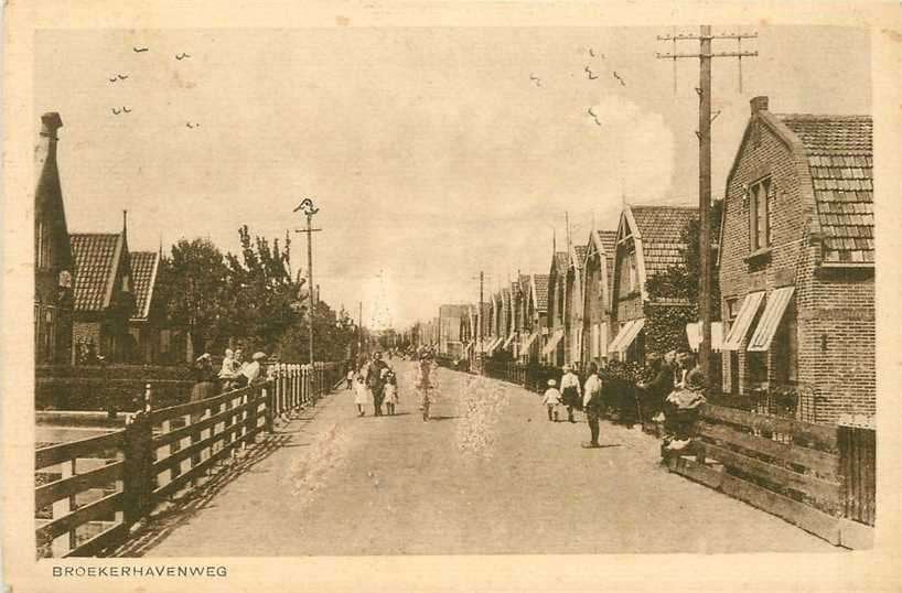 380-799-033 Bovenkarspel Broekerhavenweg, Verzenden, Voor 1920, Noord-Holland