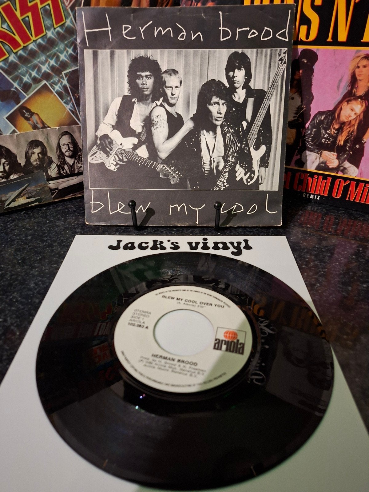 Herman Brood - Blew My Cool Over You 1980, Gebruikt, 7 inch, Ophalen of Verzenden, Fotohoes