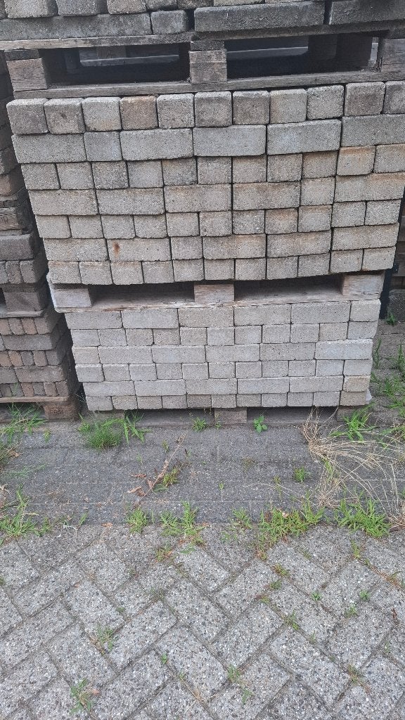Straat klinker BKK grijs 8 cm 71m2, Tuin en Terras, Tegels en Klinkers, Ophalen, Klinkers, Zo goed als nieuw, 10 m² of meer