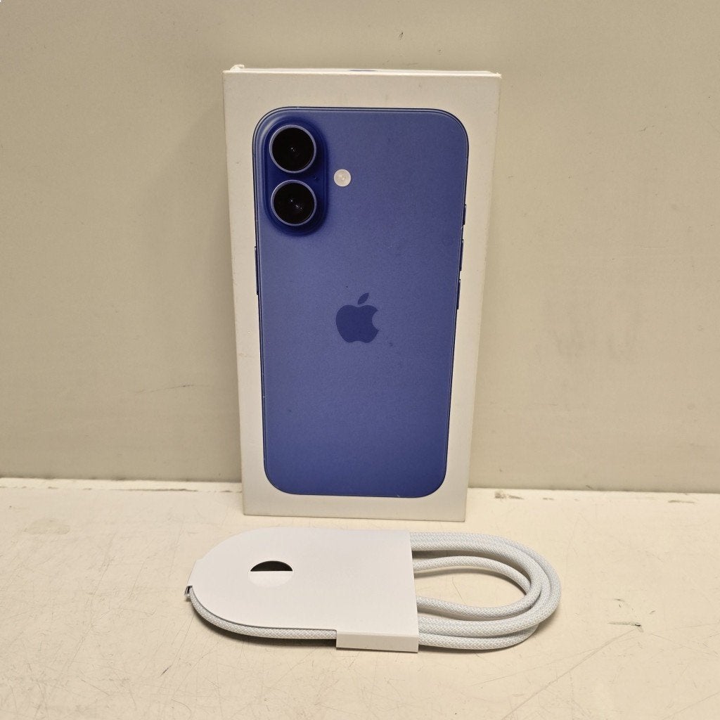 Apple iPhone 16 | 128GB | Blauw | B-Grade (839065), Apple Benelux B.V., Hanover.reception@euro.apple.com, Leidseplein 29, 1017 PS Amsterdam, Nederland