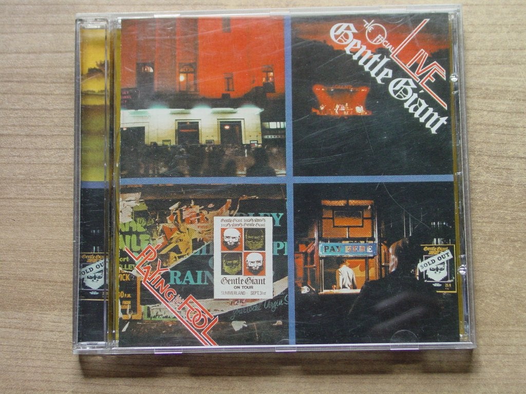 Gentle Giant – Playing The Fool, Ophalen of Verzenden, Zo goed als nieuw, Poprock