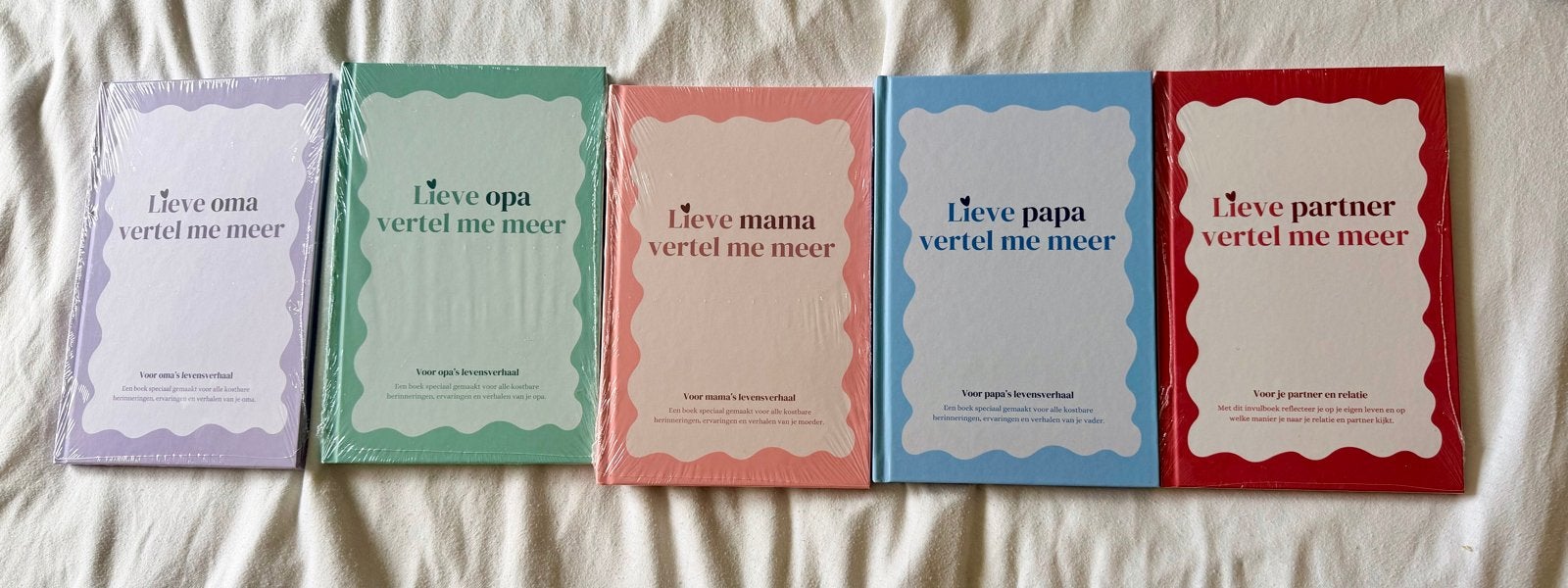 Lieve ... vertel me meer boeken - Complete set, Boeken, Ophalen of Verzenden, Nieuw, Nederland