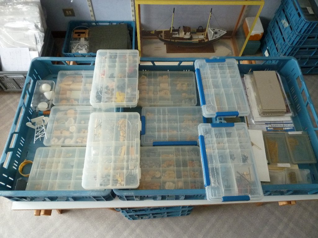 Scheepsbeslag-Onderdelen, Ophalen, Nieuw, 1:50 tot 1:200, Overige merken