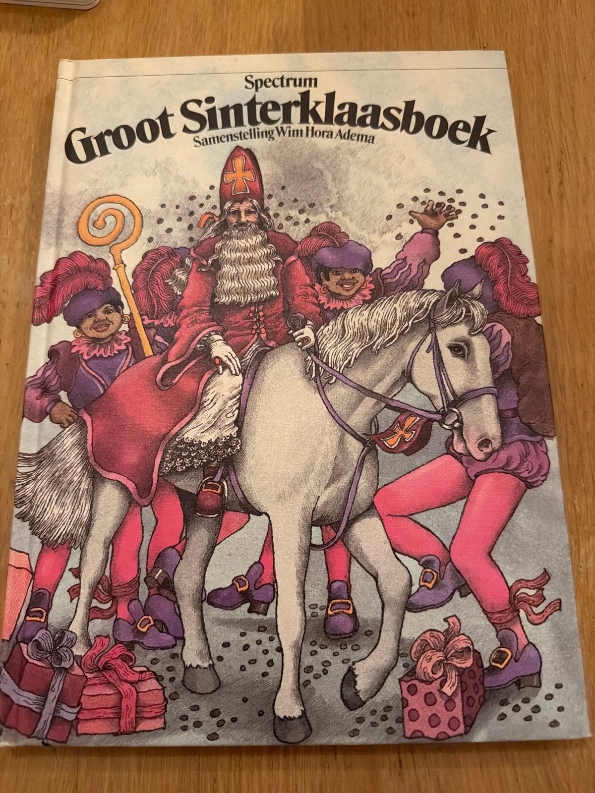 Groot Sinterklaasboek Wim Hora Adema, Ophalen of Verzenden