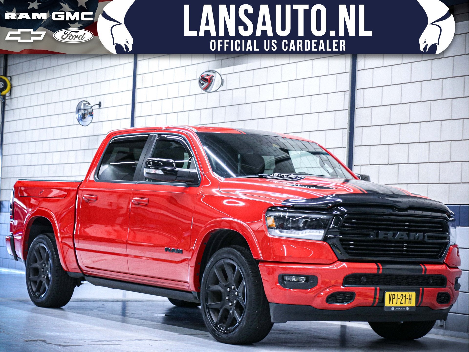 Dodge Ram 1500 Laramie Night Rambox + MWK | 5.7L HEMI V8 400, Gebruikt, 5654 cc, 402 pk, Bedrijf
