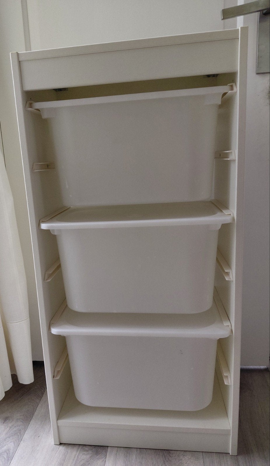 Trofast ikea kast met bakken, Ophalen, 50 tot 100 cm, Zo goed als nieuw, Minder dan 100 cm