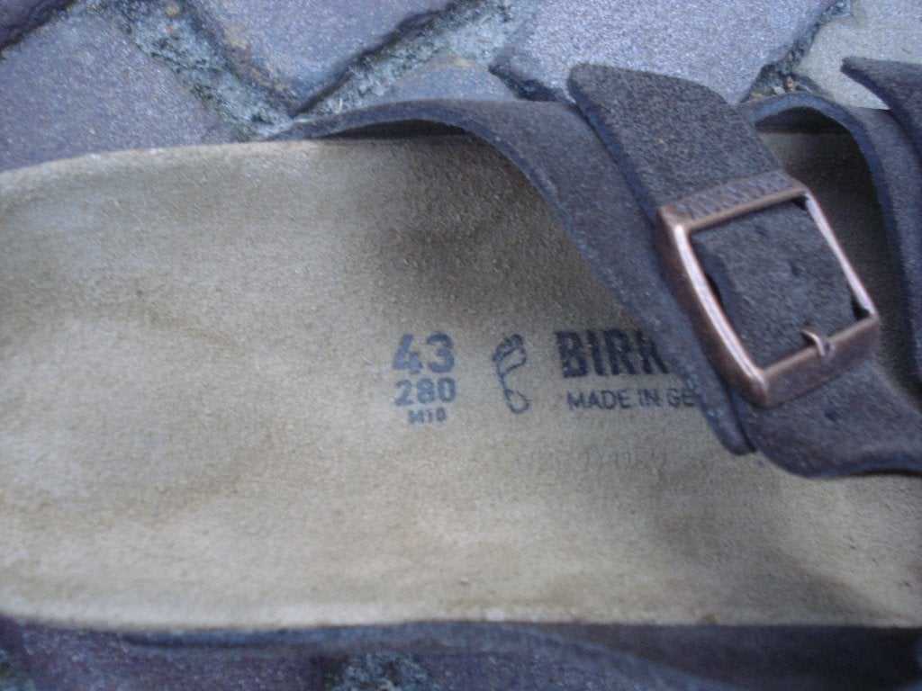 BIRKENSTOCKS BRUIN ARIZONA 43 GRATIS VERZENDING PER POST, Kleding | Dames, Slippers, Bruin, Verzenden, Nieuw