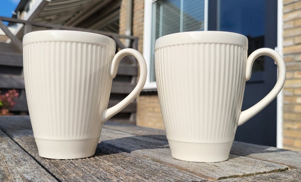 Wedgwood Windsor 2 hoge kopjes, Ophalen, Gebruikt, Kop(pen) en/of Schotel(s), Wedgwood