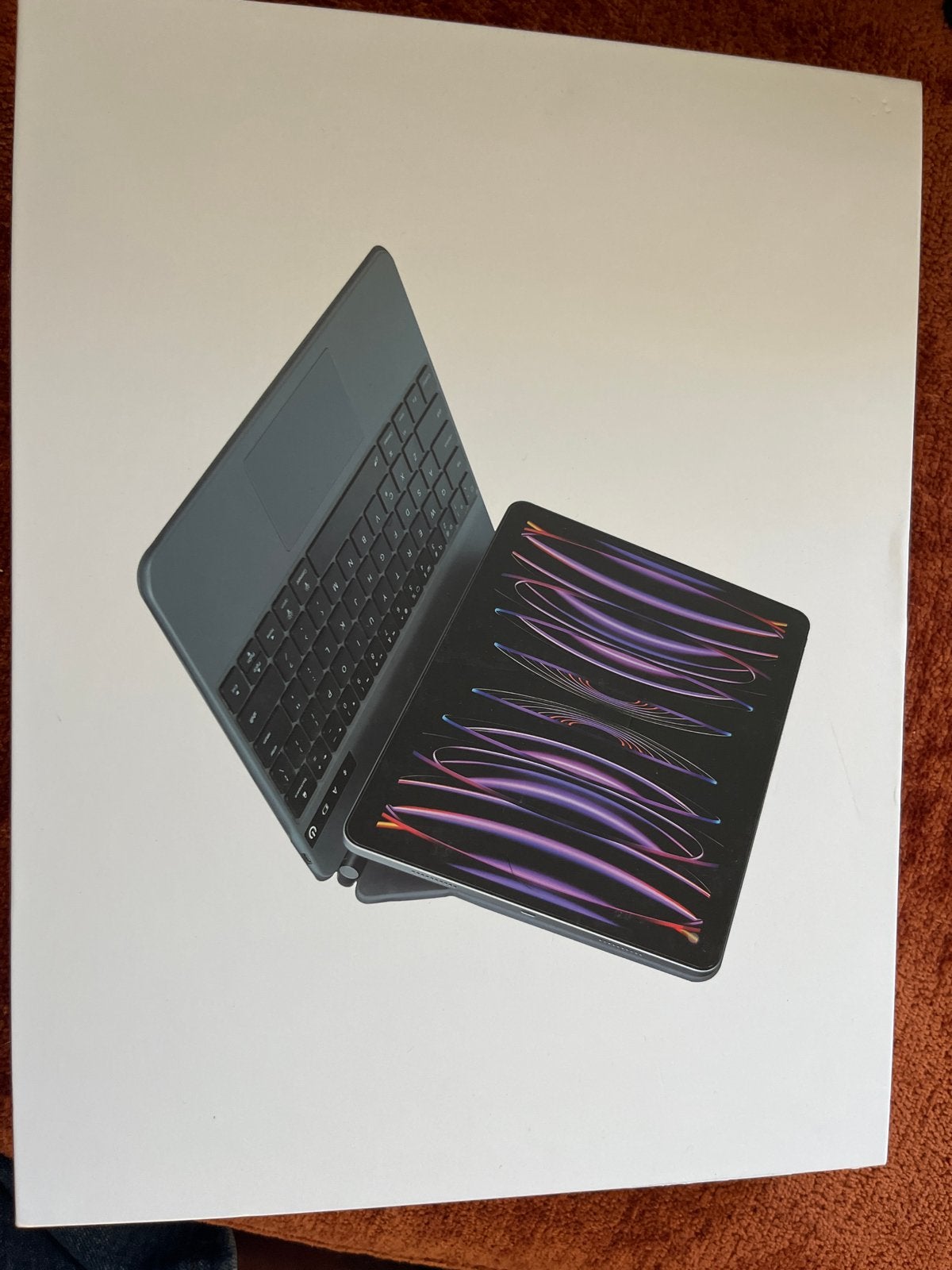 12.9 inch Apple iPad Pro Keyboard Case, Computers en Software, Apple iPads, Overige kleuren, 12 inch, Ophalen of Verzenden, Zo goed als nieuw