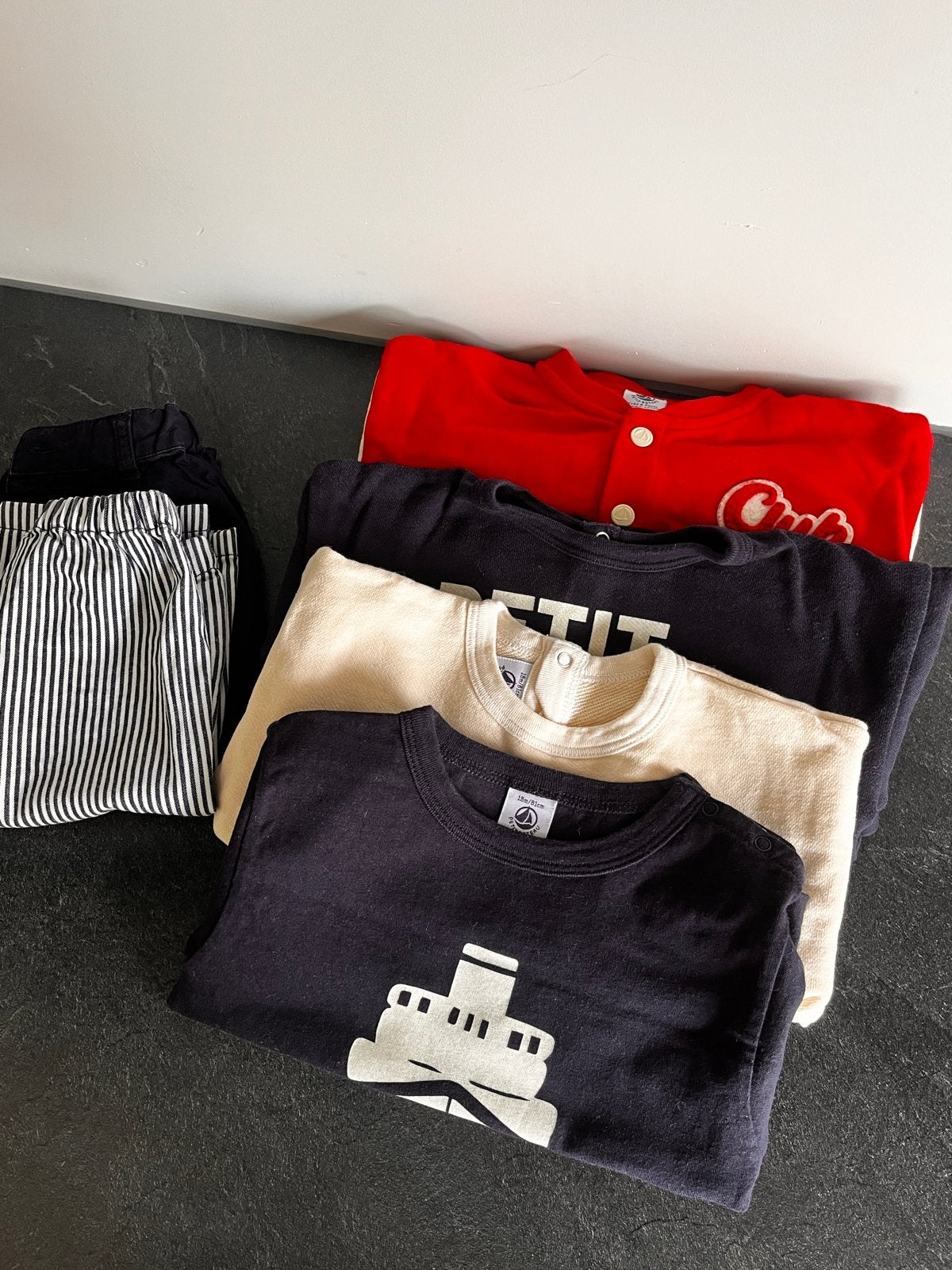 Petit Bateau babykleding set - Tijdloos & Kwaliteit, Kinderen en Baby's, Ophalen of Verzenden, Gebruikt, Jongetje of Meisje