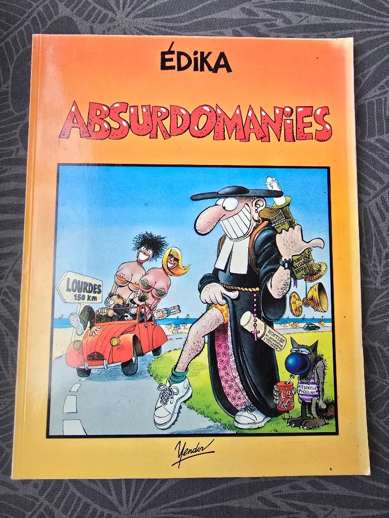 Absurdomanies, Eén stripboek, Ophalen of Verzenden, Gelezen