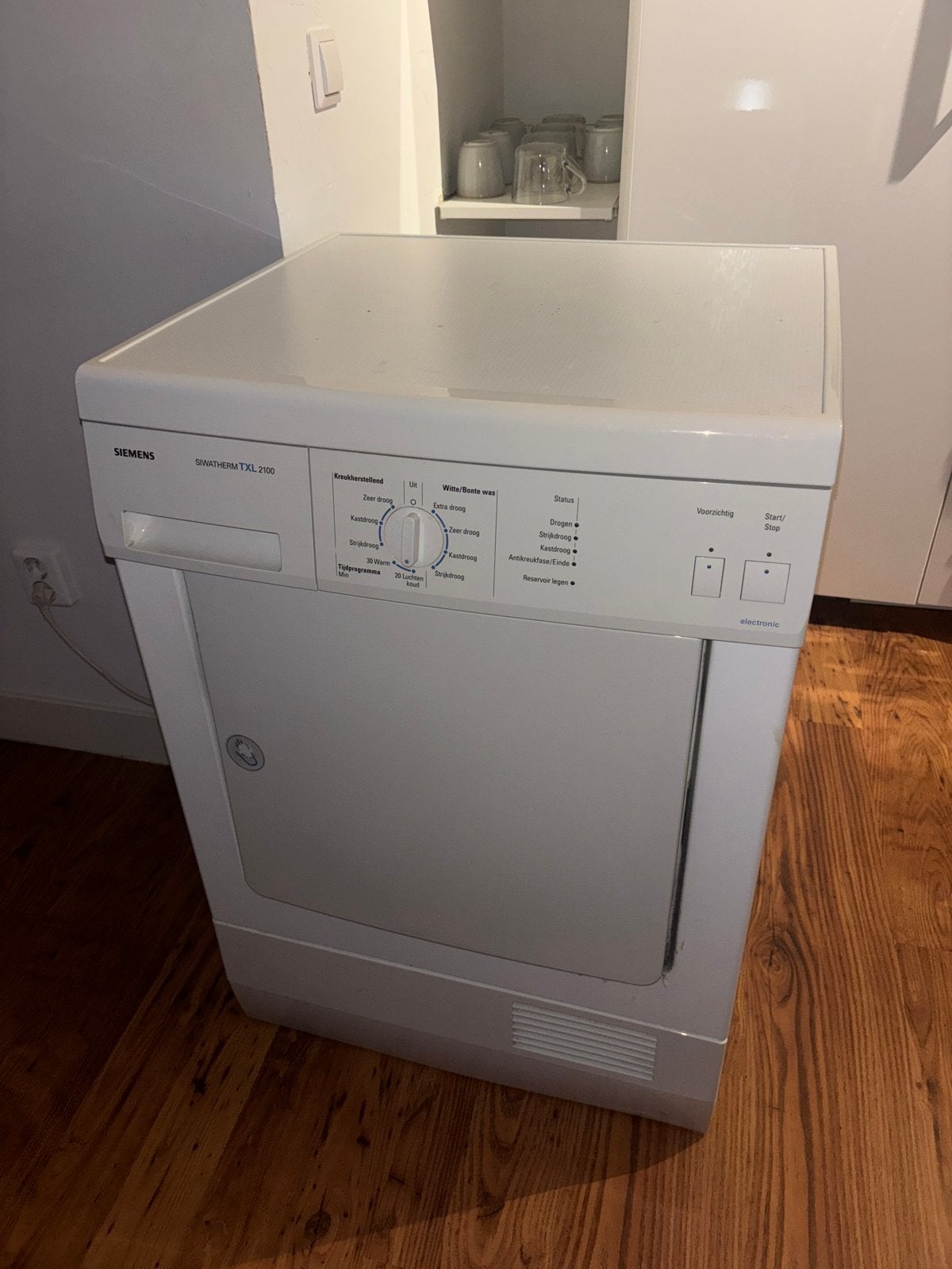 Siemens Condensdroger TXL 2100 - Defect, Witgoed en Apparatuur, Ophalen of Verzenden, Niet werkend, Voorlader, Condens