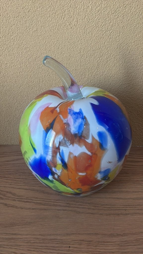 Fidrio Holland Apple Grande handgemaakt glazen decoratiestuk, Ophalen of Verzenden