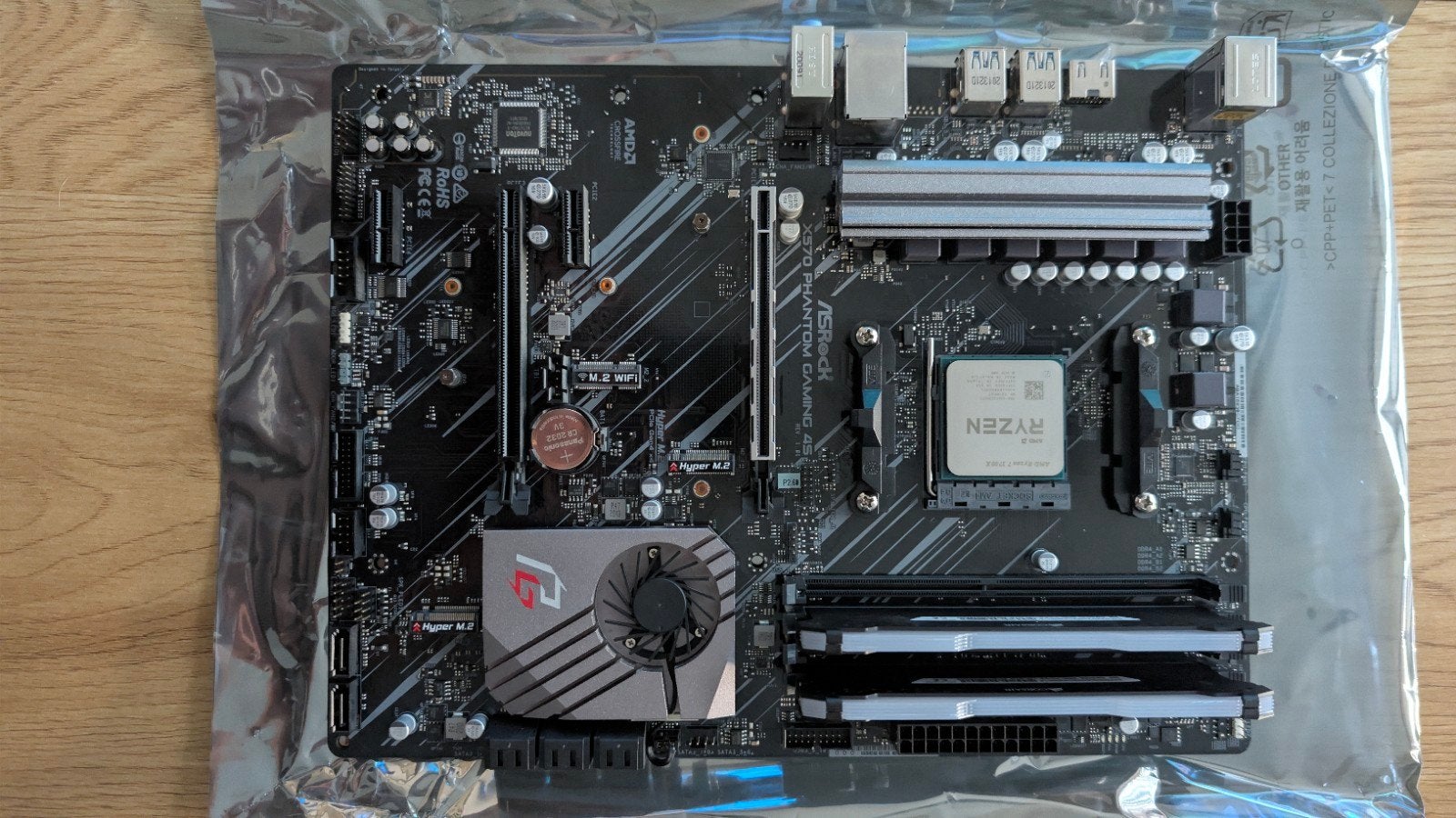 Upgrade set pc, DDR4, Ophalen of Verzenden, Zo goed als nieuw, Socket AM4