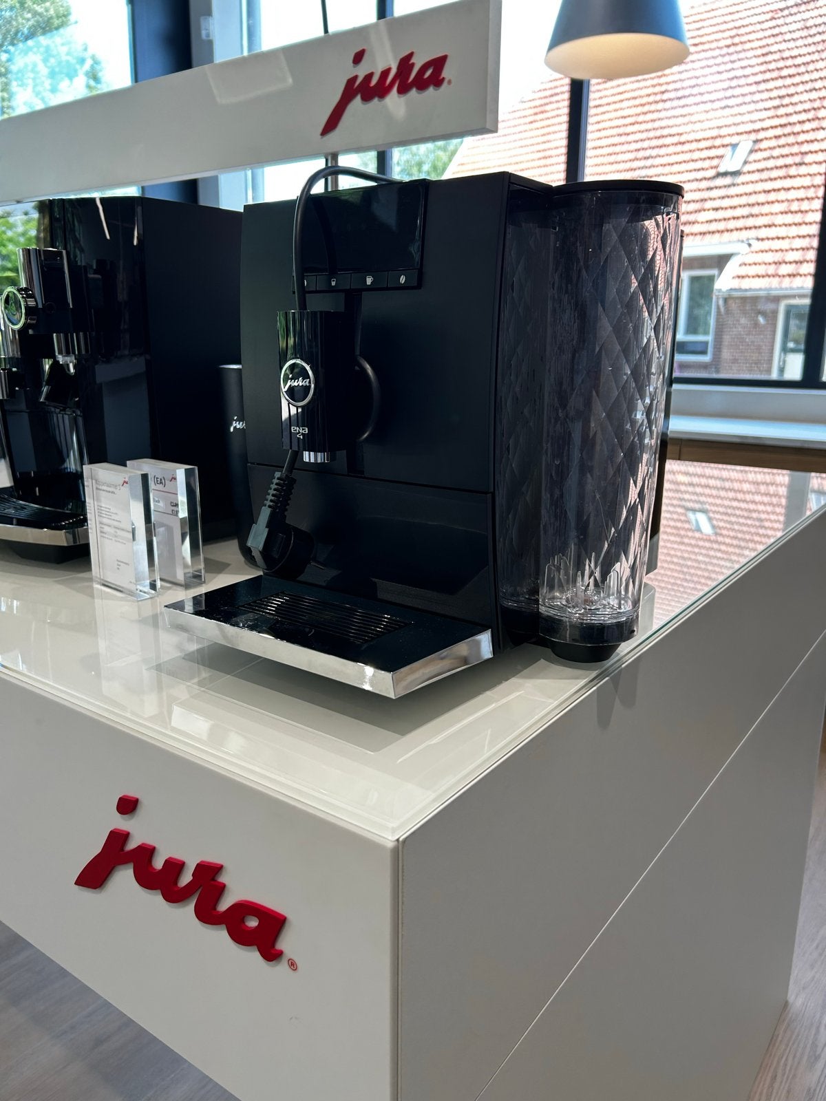 Jura ENA 4 Volautomaat Koffiemachine - net onderhoud gehad, Witgoed en Apparatuur, Koffiezetapparaten, Afneembaar waterreservoir