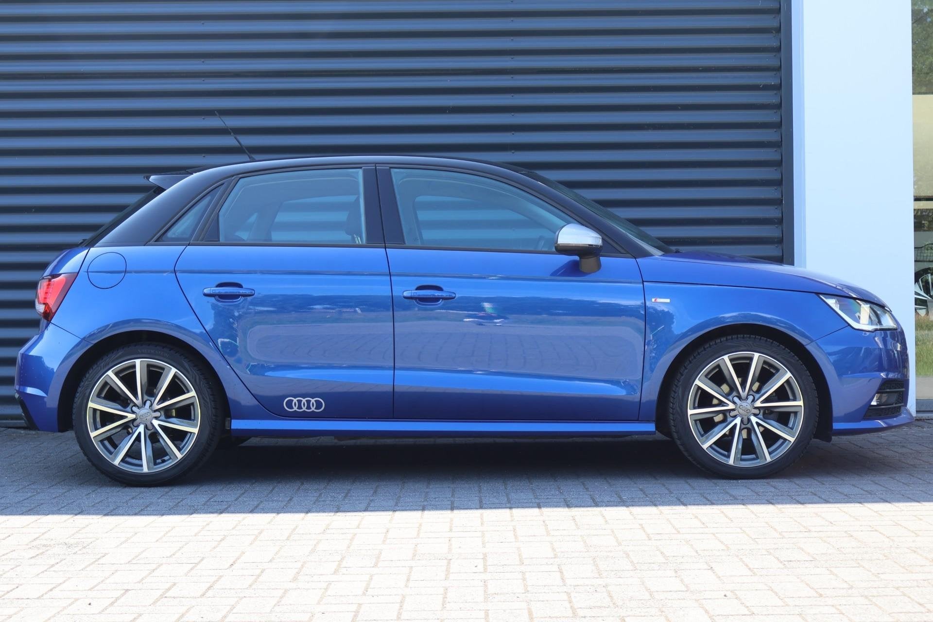 Audi A1 Sportback 1.0 TFSI 95pk Advance Sport | Stoelverwarm, Voorwielaandrijving, 12 maanden, 95 pk, Blauw