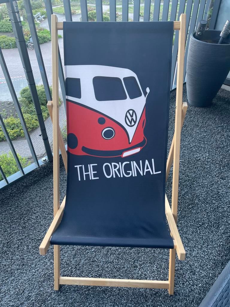 Volkwagen verstelbare stoel, Tuin en Terras, Ophalen of Verzenden, Zo goed als nieuw