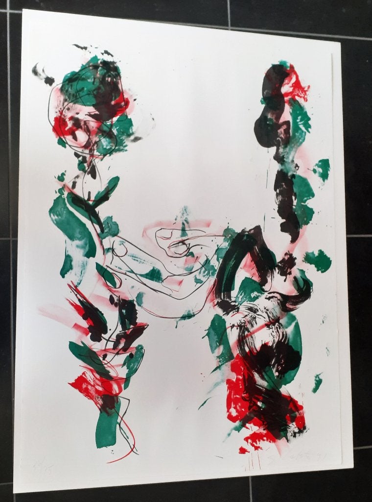 Ger Lataster, fraaie litho, kleinere oplage, Ophalen of Verzenden