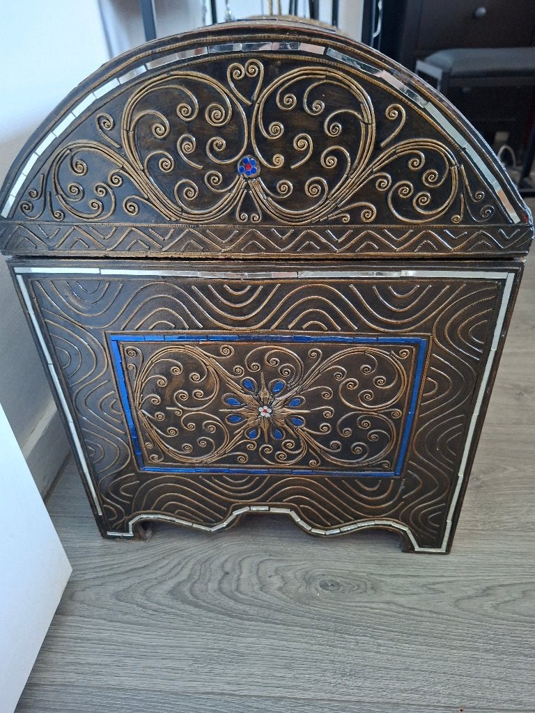 Dekenkist, Huis en Inrichting, Woonaccessoires | Kisten, Ophalen, Minder dan 50 cm, Gebruikt, 50 tot 100 cm