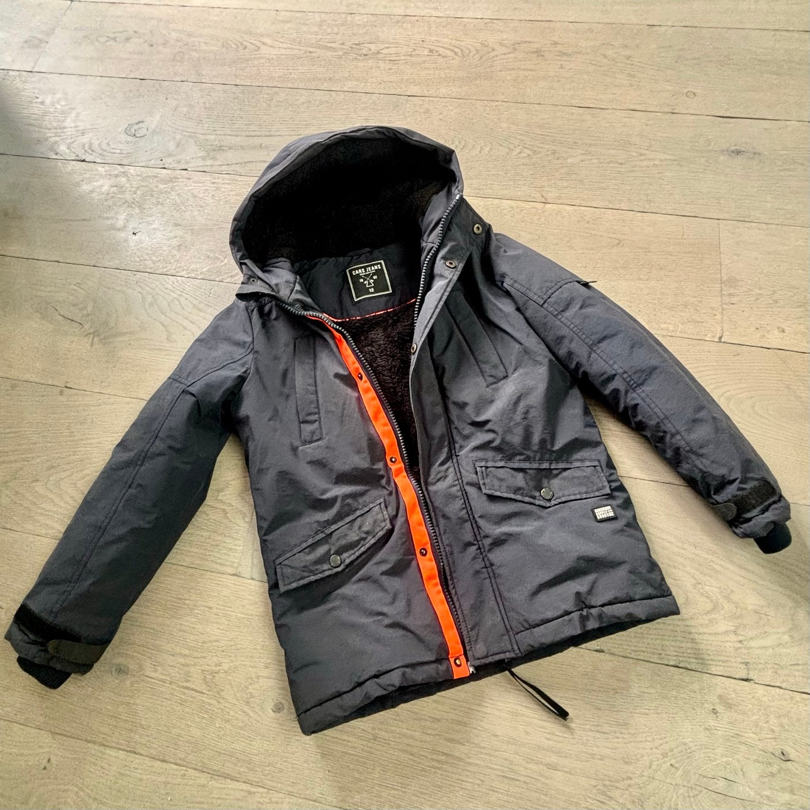Cars Jeans winterjas maat 12/164, Ophalen, Zo goed als nieuw, Jongen, Jas